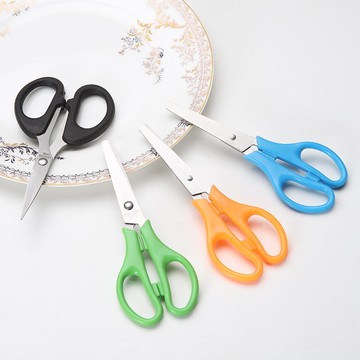 花尋禮韻不銹鋼學生DIY手工圓頭剪紙刀多用辦公家用剪刀美工工具