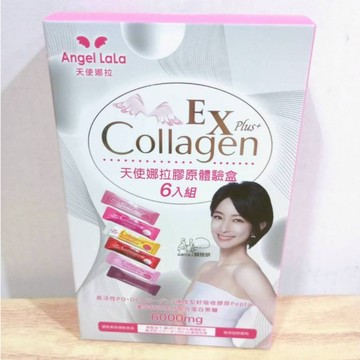 (10%蝦幣回饋/免運) Angel LaLa 天使娜拉 膠原體驗盒 (6入組) (8g/包)