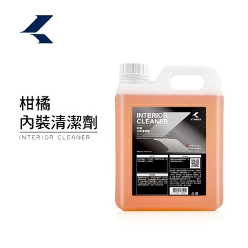 【KT BIKER】柑橘 內裝清潔劑 2L 大罐裝 天然柑橘 汽車內裝 去汙 清潔劑 皮椅清潔 車用清潔