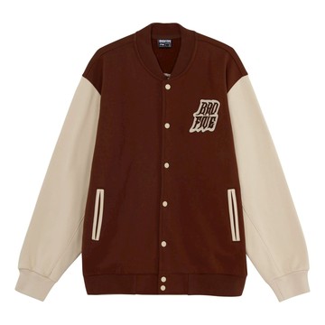 Li-Ning BadFive Graphic Baseball Jacket 'Brown Beige'