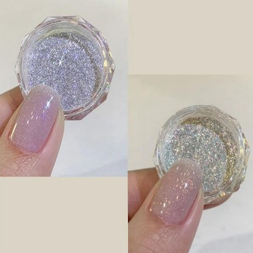 (夢幻閃耀)水晶碎鑽粉 美甲鑽石碎鑽粉 夢幻星鑽粉 璀璨雲錦 細閃亮粉 碎鑽 閃耀粉彩色系