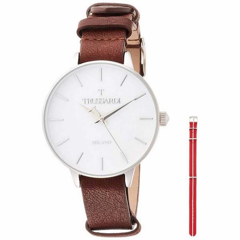 美品⭐︎ 電池交換込 TRUSSARDI トラサルディ レディース腕時計