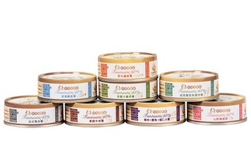 【寵愛家】超越汪喵Fantastic鮮肉主食貓罐 80g,主食罐,貓罐頭