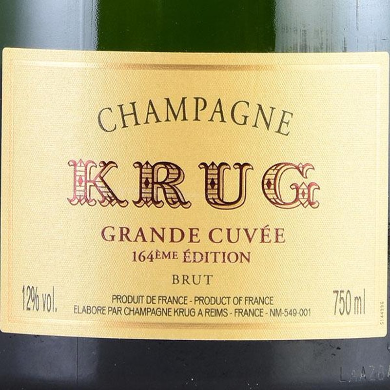 クリュッグ グランド キュヴェ エディション164 MV Krug Grande Cuvee