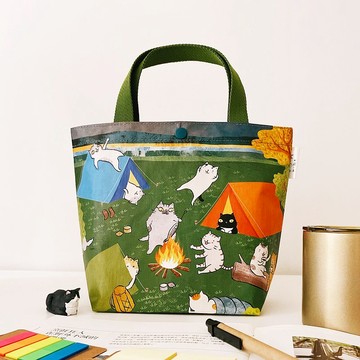 Sunny Bag x 貓小姐Ms.Cat-托特包_野營