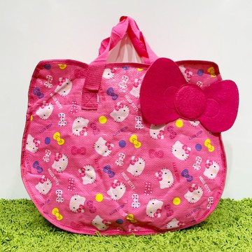 【震撼精品百貨】凱蒂貓_Hello Kitty~日本SANRIO三麗鷗 KITTY 造型購物袋/環保袋-臉滿版#10565