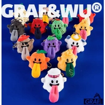 ✿AREA.TOY✿GRAF&WU 可愛鬼掛件系列