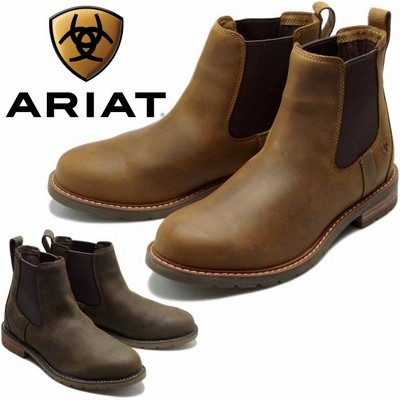 アリアット サイドゴアブーツ メンズ ARIAT ブーツ WEXFORD H2O ...