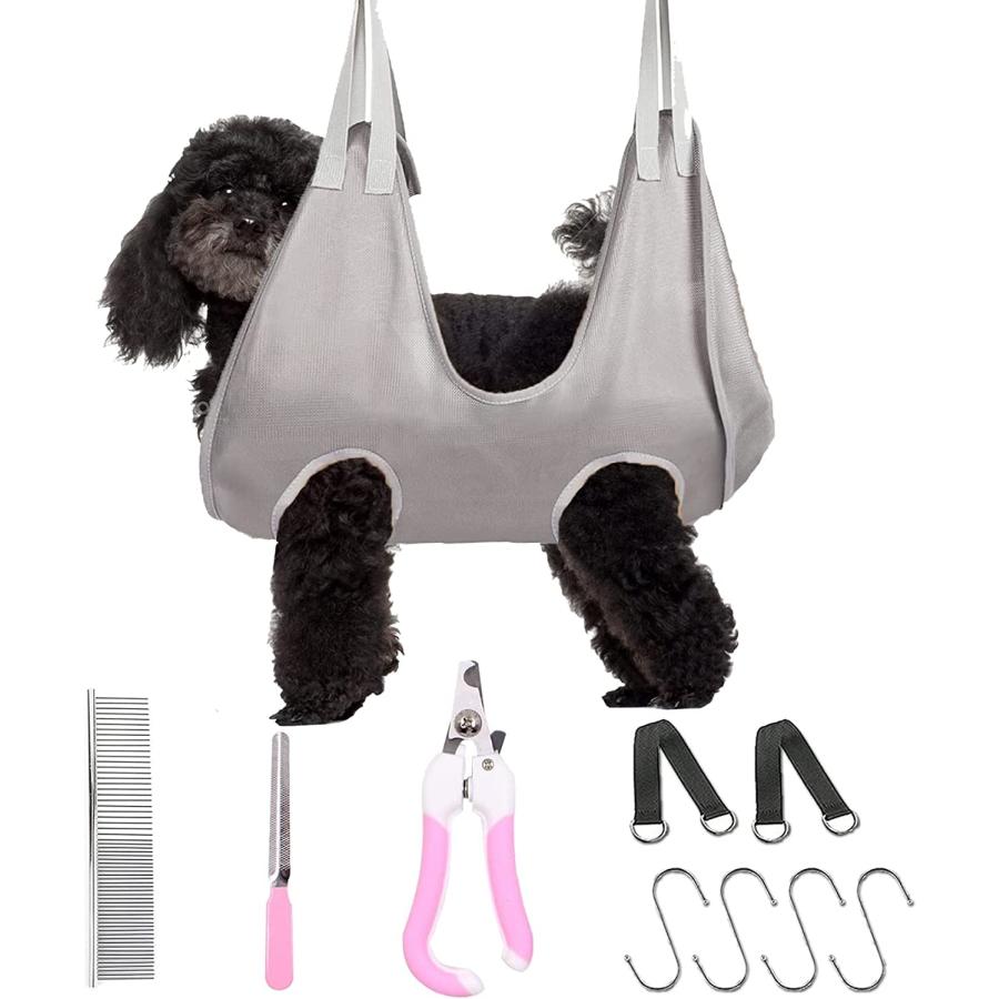 Dog grooming cheap sling large