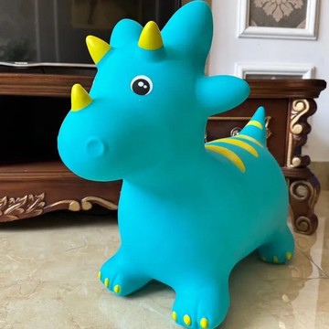 ✨壹灣出貨✨幼兒充氣跳跳馬 0-3歲加厚寶寶坐騎小馬防爆充氣馬兒童玩具遊樂場
