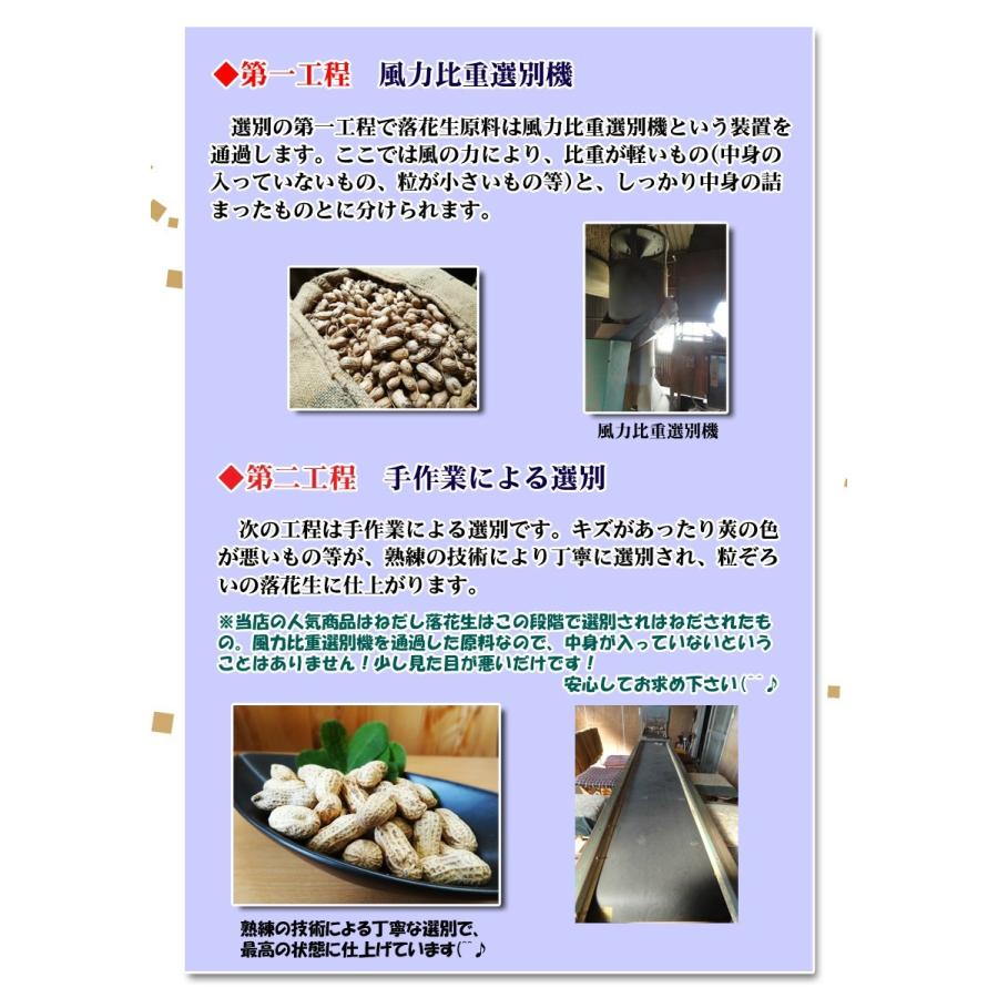 令和5年産 千葉県産 煎りたて ナカテユタカの味付落花生 240g 送料無料