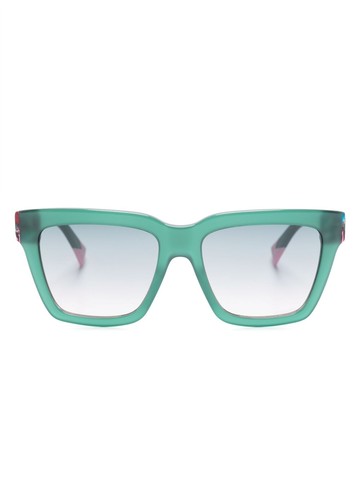 Missoni - square-frame gradient sunglasses - women - Acrylic/Acetate - One Size - Green