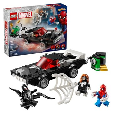 LEGO 樂高 積木玩具 76309 Spider-Man vs. Venom Muscle Car 254pcs  1盒  多色