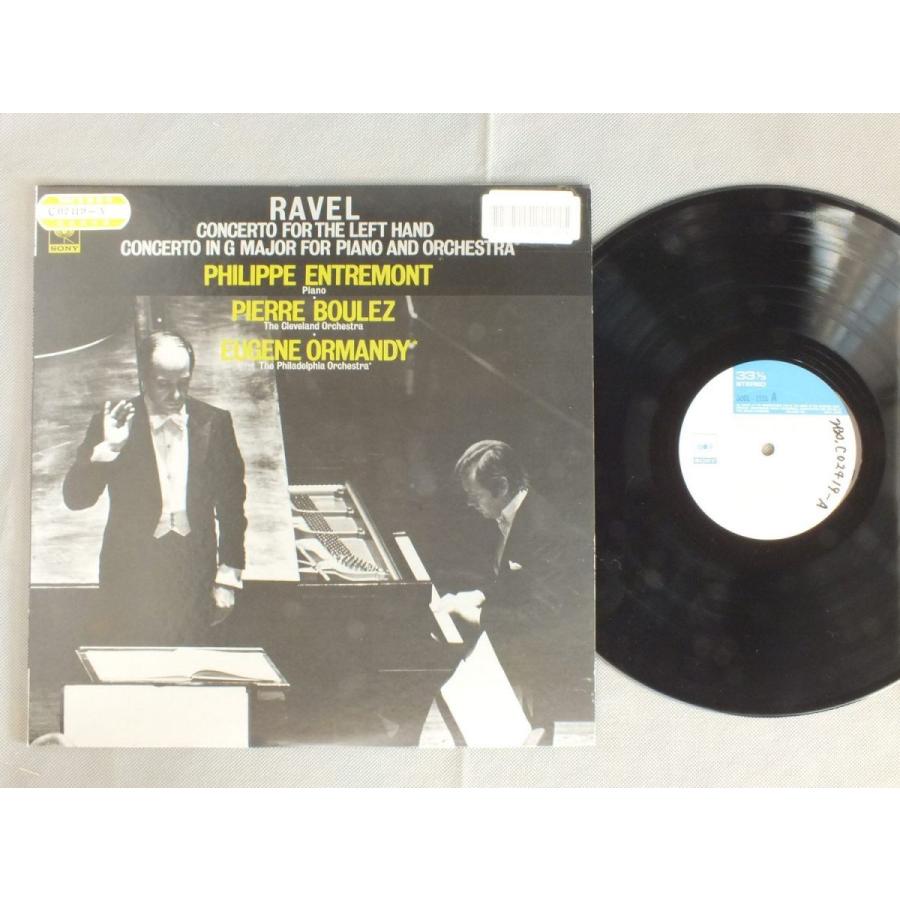 ★日LP ENTREMON RAVEL CONC. FOR THE LEFT HAND  PIANO CONC.★