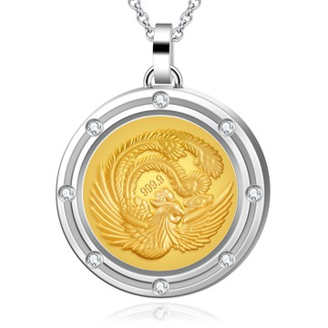 KATROY・ 項鍊・金飾・金飾・吉祥鳳