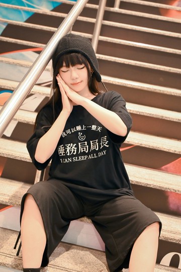 原創睡務局局長KUSO梗文字文字印花中性短袖T恤 【JJE10013】