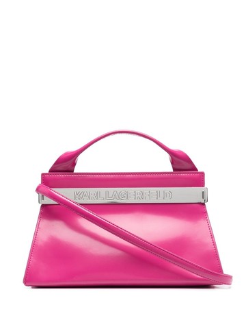 Karl Lagerfeld - K/Kross tote bag - women - Calf Leather - One Size - Pink