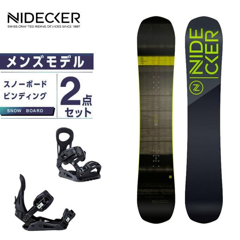 ナイデッカー NIDECKER スノーボード 2点セット メンズ ボード+