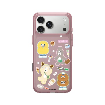 iPhone 17 Pro Max Clear (相機按鈕) 晶醺玫 - Brunch Brother 早午餐兄弟 - 相機先吃