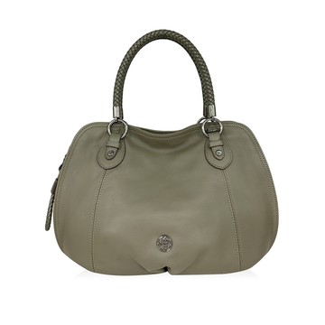 BORSALINI 編織把蘋果包+帶