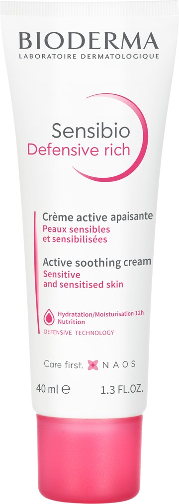 Bioderma Sensibio Rich Defensive Active Soothing Cream 40ml