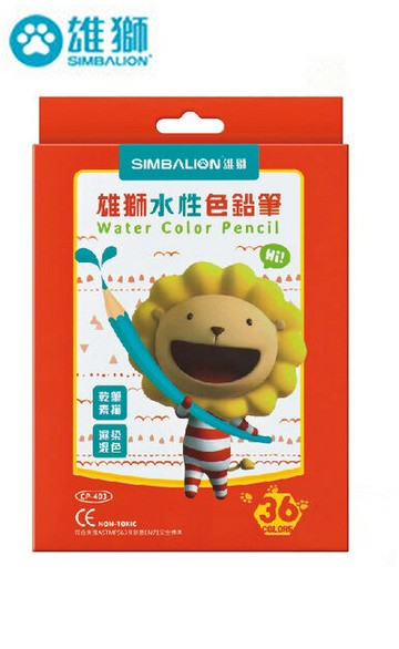 雄獅水性色鉛筆36色 CP-403【APP滿額下單10%點數(單一帳號最高1000點)】4/30止