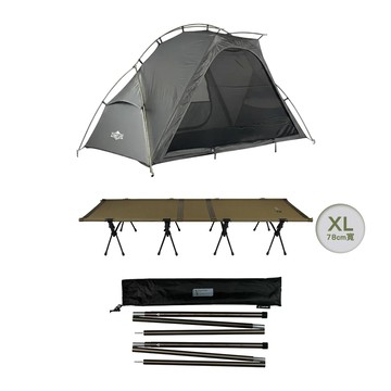 行軍床 ZAMPURE Soloflex 單人行軍床帳篷 Ultra 新版行軍床78CM 帳篷 行軍床 露營 逐露天下