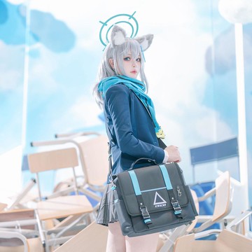 {可刷卡 打統編}【蔚藍檔案】砂狼白子同款單肩包