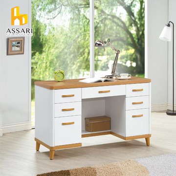 【ASSARI】溫妮4尺書桌(寬121*深54*高78cm)