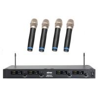 MIPRO MR-814 / MR814 1U四頻道自動選訊無線麥克風系統 配 配4支MH-80/MH80無線麥克風