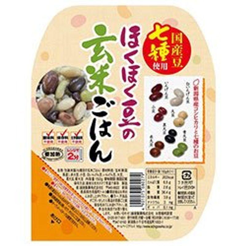 越後製菓 ほくほく豆の玄米ごはん 150g×12個入×(2ケース)