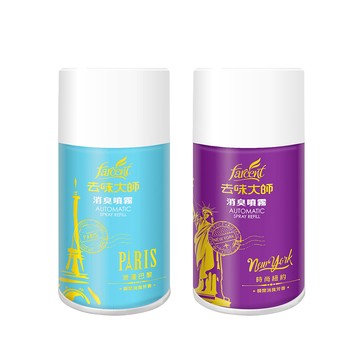 去味大師 消臭噴霧罐(280ml/罐)-浪漫巴黎/時尚紐約