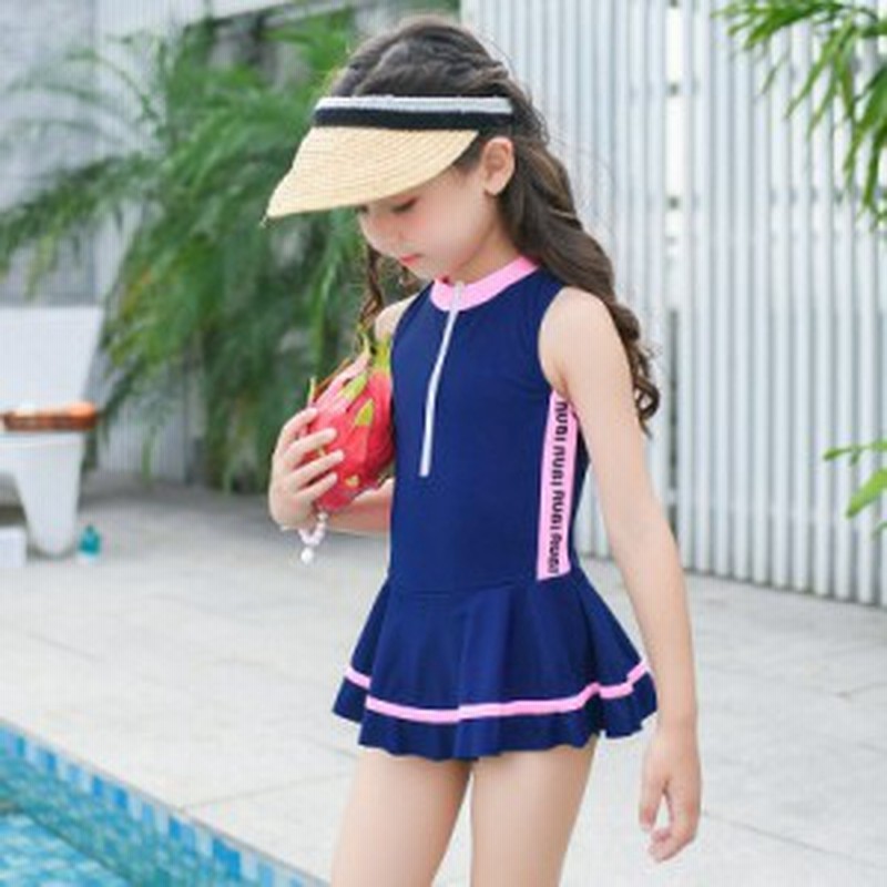 スクール水着 女の子 スカート ワンピース 女子 女児 タイプ キッズ ジュニア スク水 チュニック フリル メール便 アイロンゼッ 通販 Lineポイント最大1 0 Get Lineショッピング