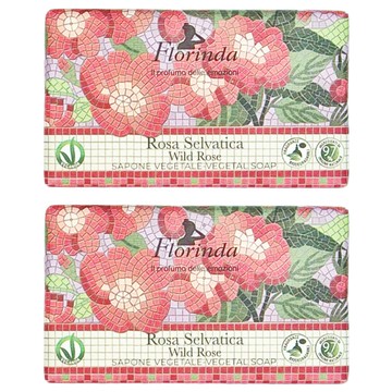 Florinda 密藏玫瑰檀香潤膚皂 200G  2個