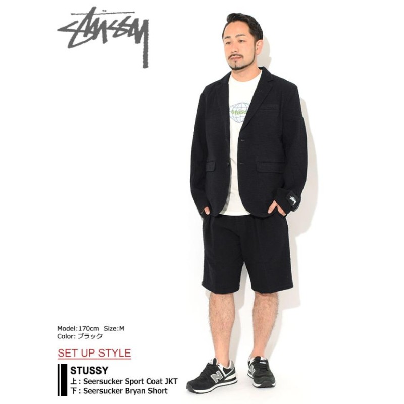 ステューシー ジャケット STUSSY メンズ Seersucker Sport Coat