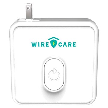 正德防火 WIRECARE 宅電防護員 插座檢測器  台灣規格  可摺疊收納  1台