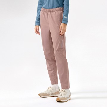 Hang Ten- 四面彈防輕潑水錐形長褲-女(霧玫粉)