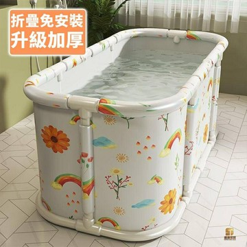泡澡桶大人家用可折疊成人浴桶免安裝洗澡桶可躺浴盆全身沐浴桶