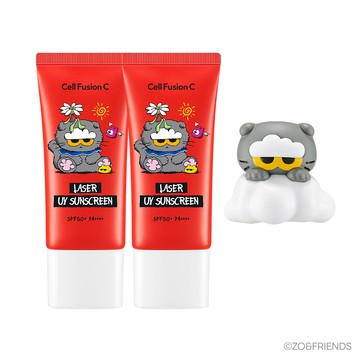 [ZO & FRIENDS EDITION] Cell Fusion C Laser UV Sunscreen Twin Pack 35ml+35ml (+Clip)