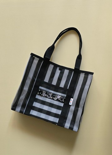 惜福好茄在_無退貨退費_好好用打底茄芷袋-黑白蕾絲款