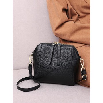 手機包女斜挎小包包迷你mini2025新款時尚韓版真皮單肩包女貝殼包