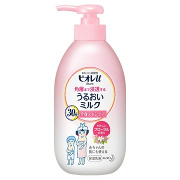 Biore 蜜妮 深層浸透保濕身體乳液 花香  300ml  1瓶