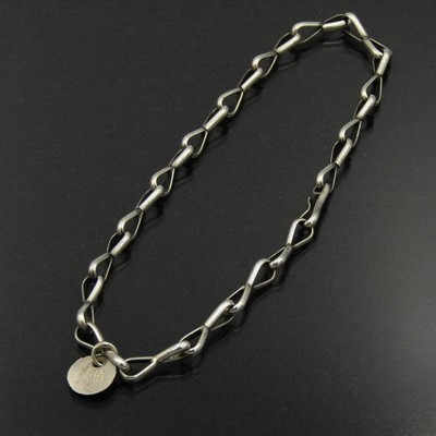インディアンジュエリー ナバホ アンクレット 良品 Rhett Lewis ナバホ族 アンクレット 27cm レットルイス