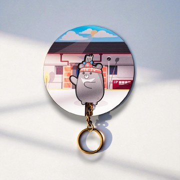 Key House 黑熊遊台灣_花蓮 生日禮物 交換禮物 情人節禮物 畢業