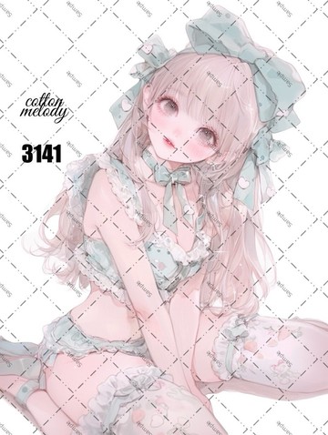original sticker no.3141 人物貼紙 原創貼紙 原創人物貼紙 裝飾貼紙 cotton melody