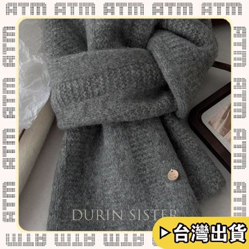 🔥臺灣出貨🔥可開發票✅輕飾時光高品質2026新款羊毛混紡圍巾女冬季加厚保暖情侶款百搭純色高端送