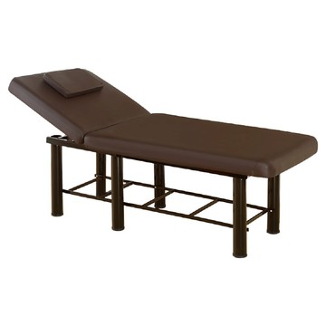 彬彬小舖 旗艦按摩床 靠背多檔可調 耐磨皮革  咖啡色