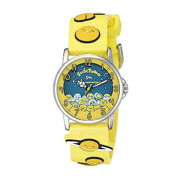 Gudetama 蛋黃哥 五週年紀念手錶 黃/32mm