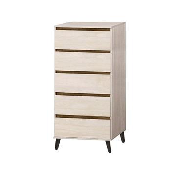 ASSARI-現黛五斗櫃(寬60x深50x高125cm)撞色