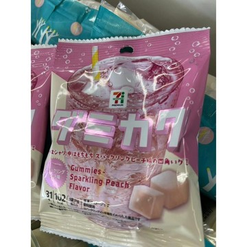 🇯🇵日本7-11限定水蜜桃🍑汽水軟糖